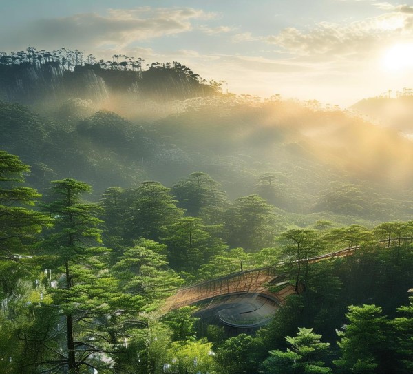 崂山自然之美，科技之韵共荣章